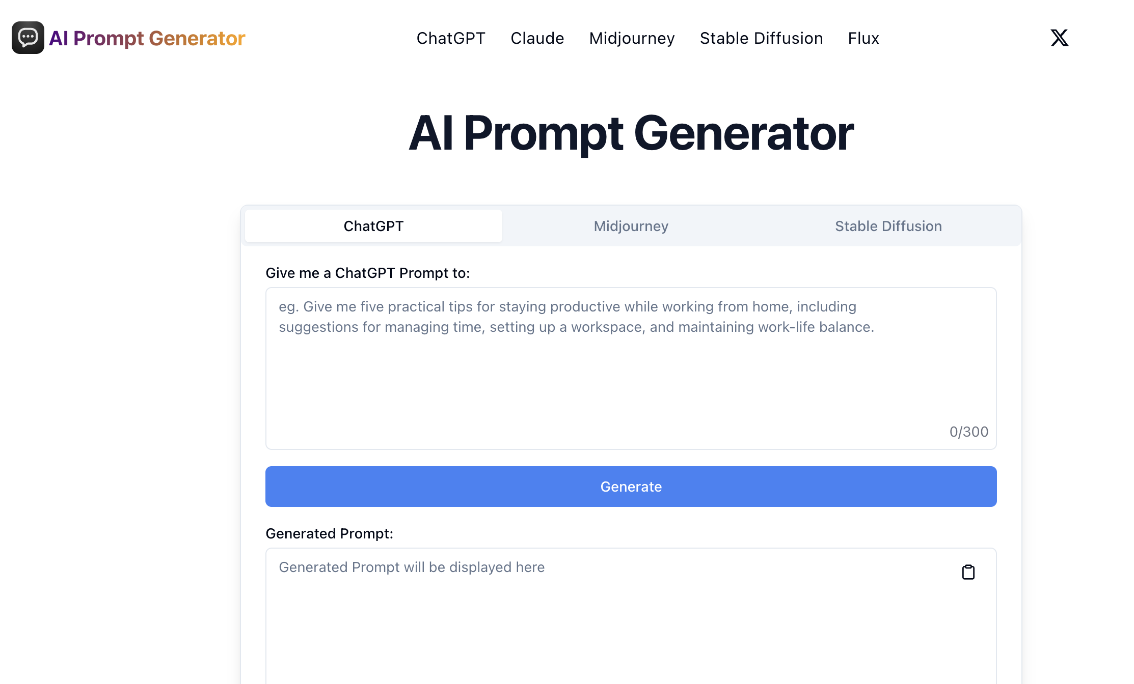 AI Prompt Generator
